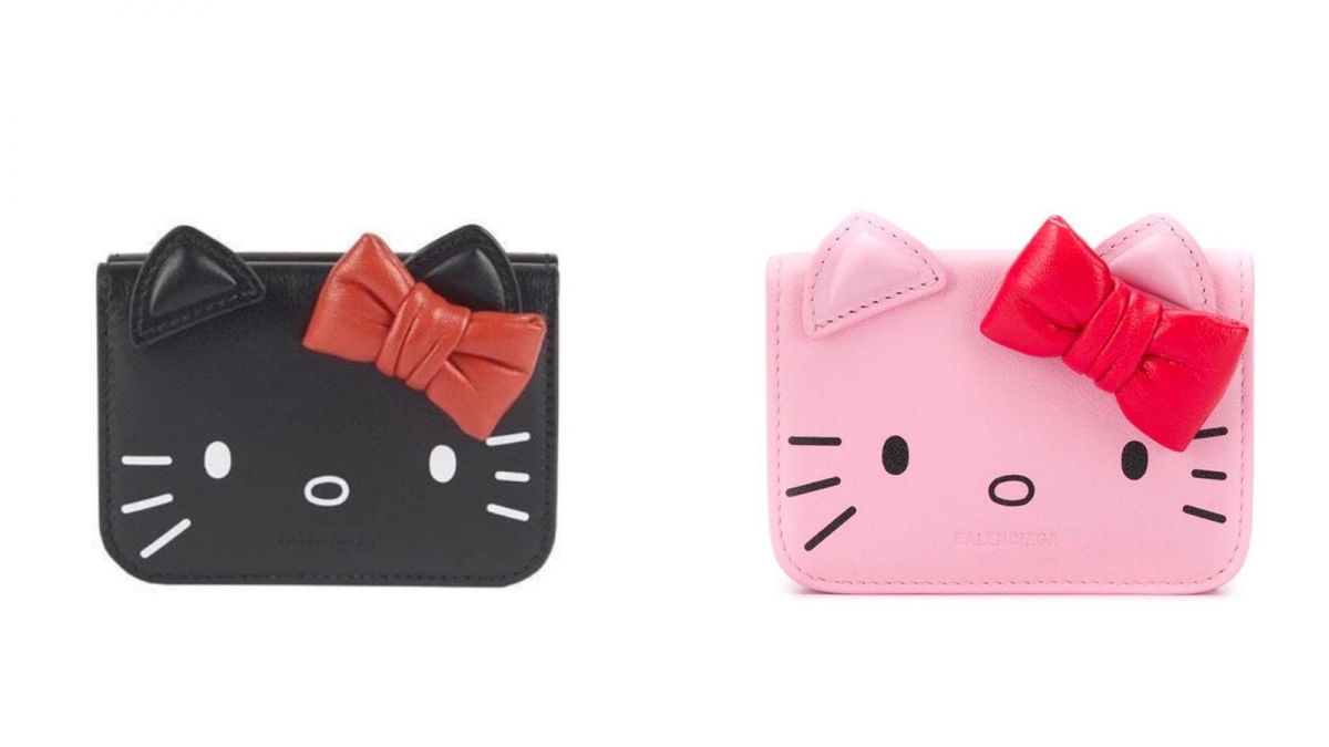 一出即斷貨!人氣Balenciaga x Hello Kitty頭手袋/電話袋/銀包 一出即斷貨!人氣Balenciaga x Hello Kitty頭手袋/電話袋/銀包